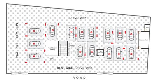 Images for Cluster Plan of Pratyusha Sree Rama Residency