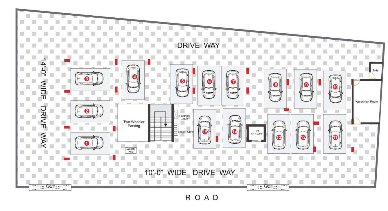 Images for Cluster Plan of Pratyusha Sree Rama Residency