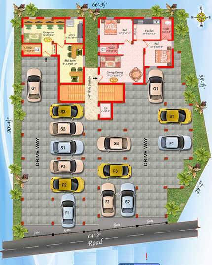  appartments Master Plan