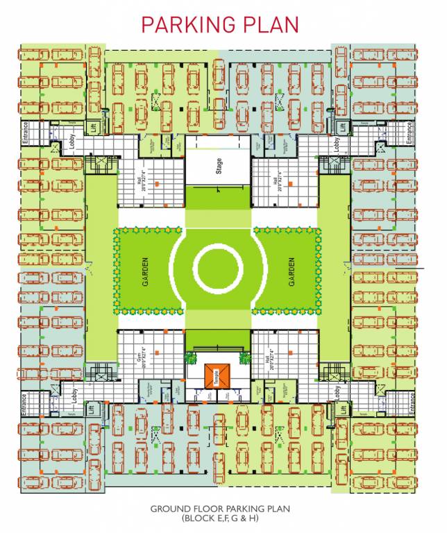  swastik city Cluster Plan