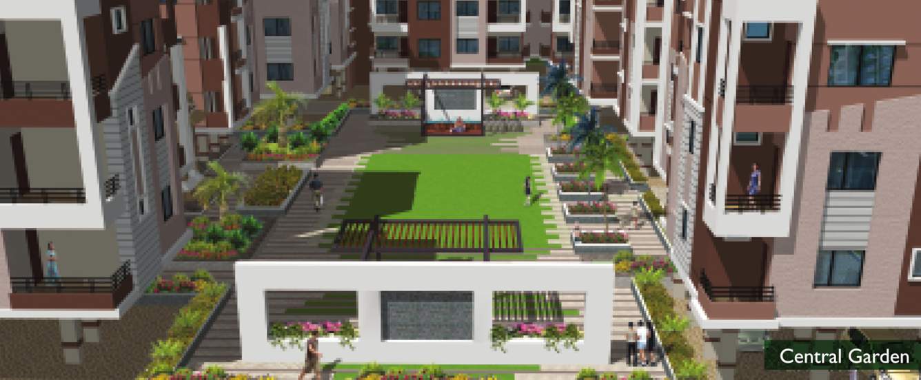  swastik city Landscape Garden and Tree Planting