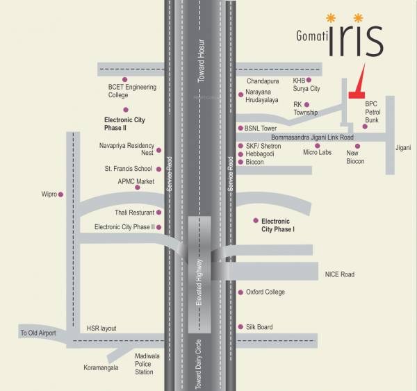 Location Plan gomati-iris Location Plan