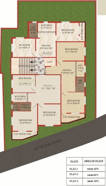 Images for Cluster Plan of Chowdhury Priti Dakshayani