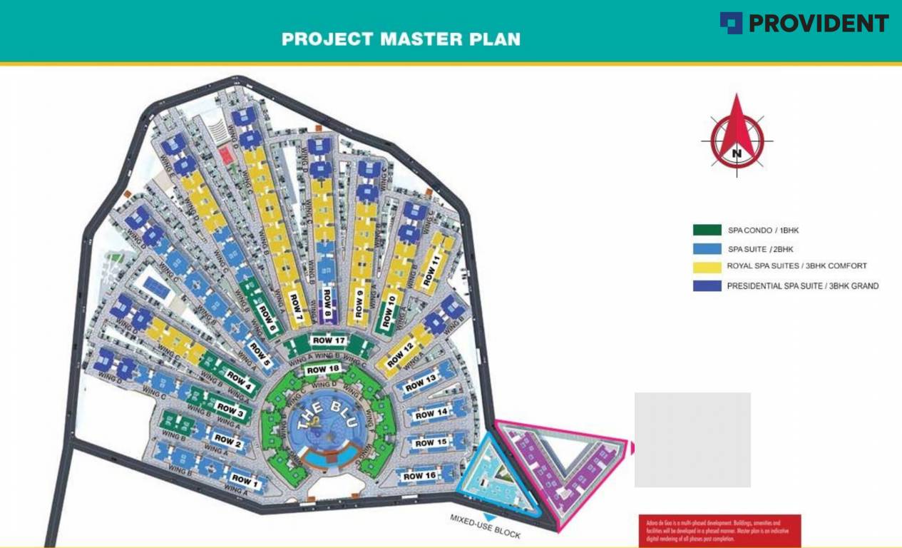  adora de goa Master Plan