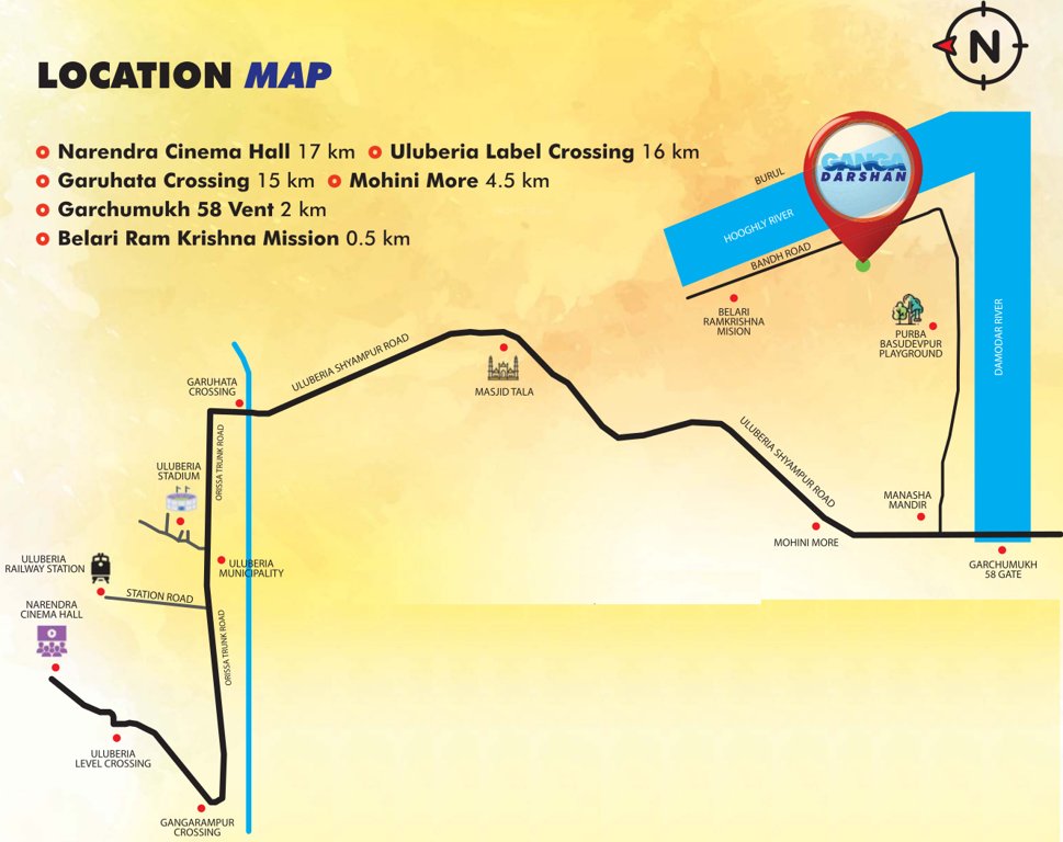 Images for Location Plan of RIC Ganga Darshan