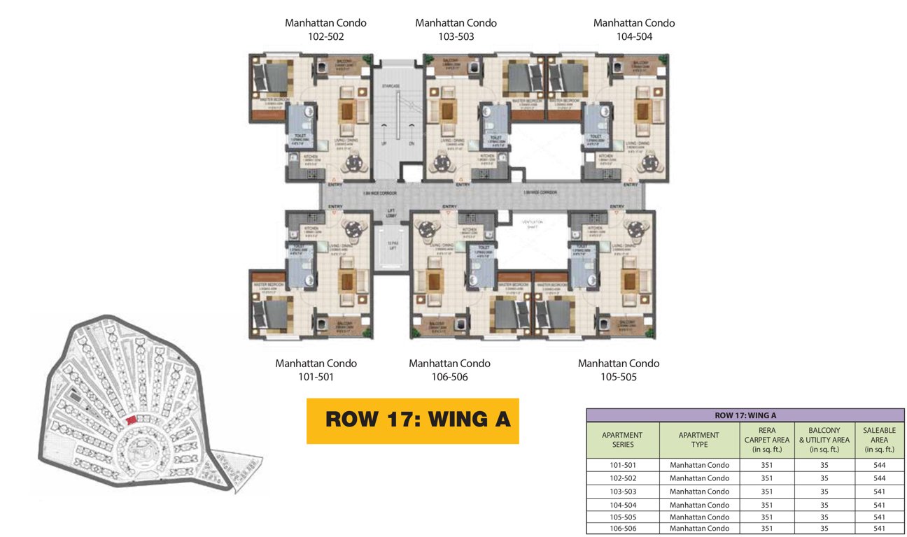 Images for Cluster Plan of Provident Adora De Goa 2 Park Residences Around The Blu