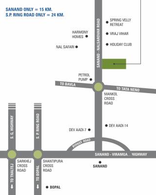 Images for Location Plan of Dhihaan Vrutti Vihar Weekend Homes