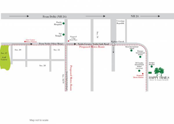 Images for Location Plan of ATS Homekraft Happy Trails Images for Location Plan of ATS Homekraft Happy Trails