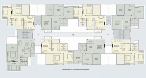  utsav-homes-bavdhan Cluster Plan