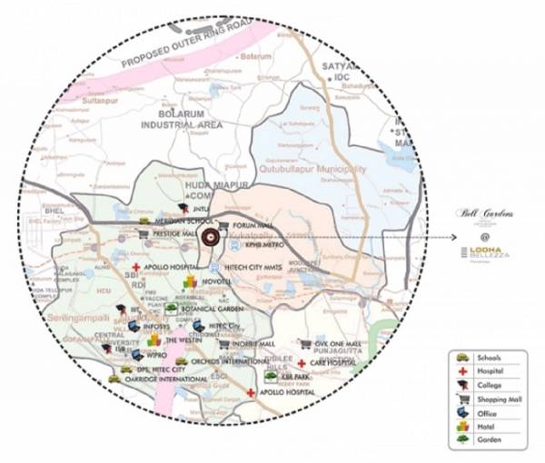  bell-gardens Location Plan