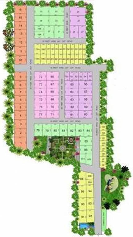 Images for Master Plan of Green Nest Royal Residency