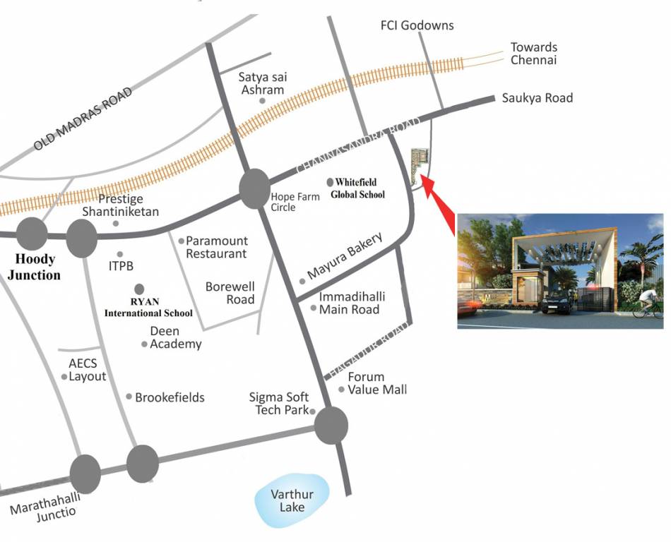 Images for Location Plan of Mahalakshmi Misty Meadows