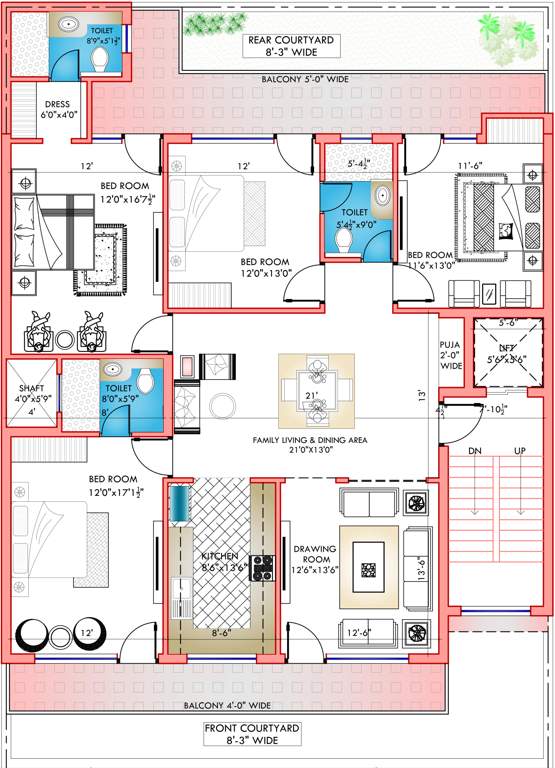 Images for Cluster Plan of Aggarwal Elite Floors