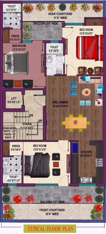 Images for Cluster Plan of Aggarwal Elite Floors