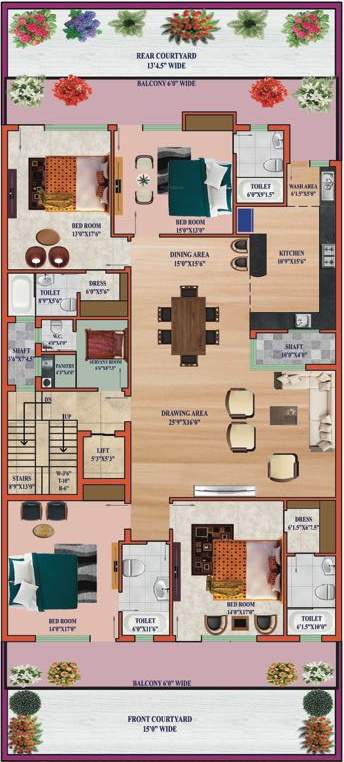 Images for Cluster Plan of Aggarwal Elite Floors