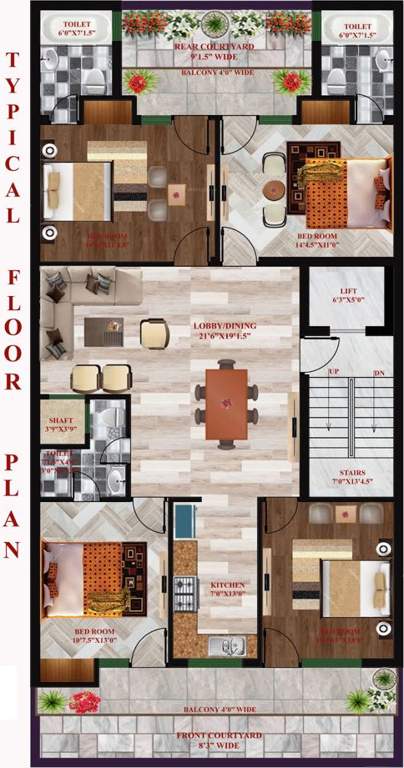 Images for Cluster Plan of Aggarwal Elite Floors