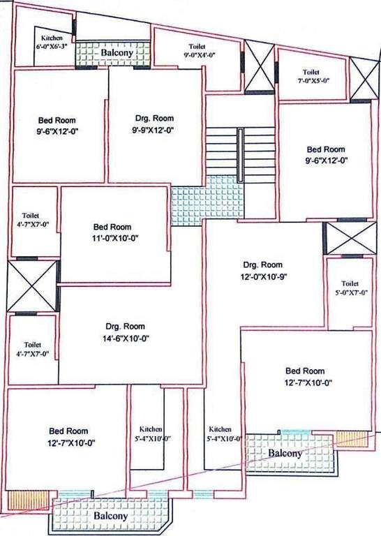 Images for Cluster Plan of Aggarwal Elite Floors