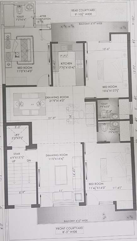 Images for Cluster Plan of Aggarwal Elite Floors