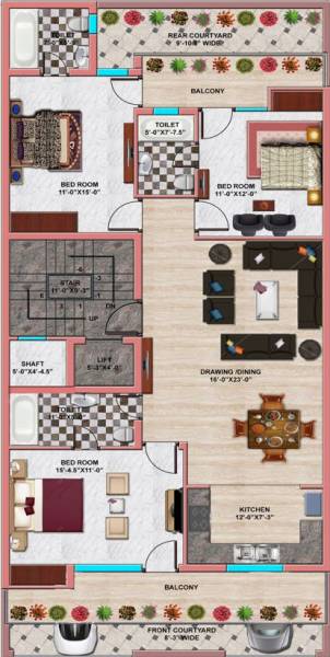 Images for Cluster Plan of Aggarwal Elite Floors Images for Cluster Plan of Aggarwal Elite Floors