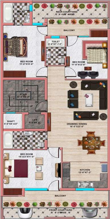Images for Cluster Plan of Aggarwal Elite Floors