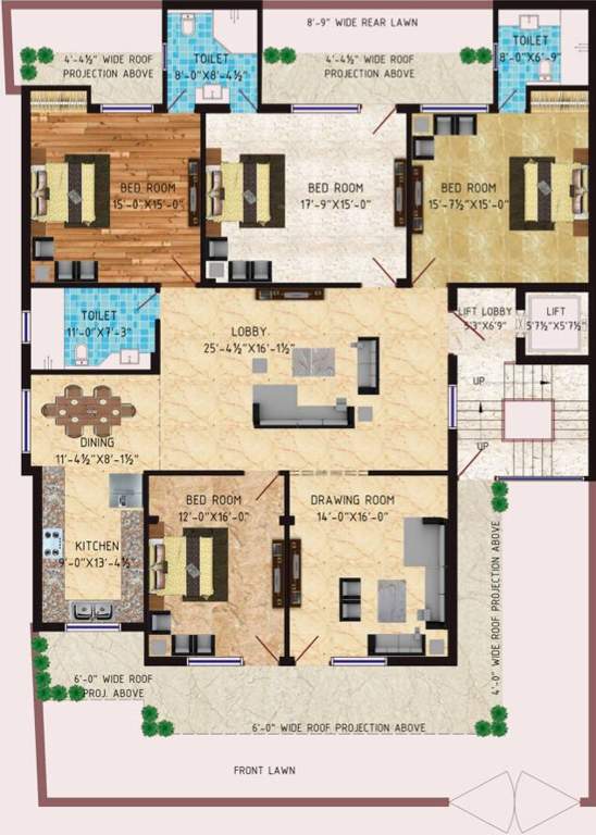 Images for Cluster Plan of Aggarwal Elite Floors
