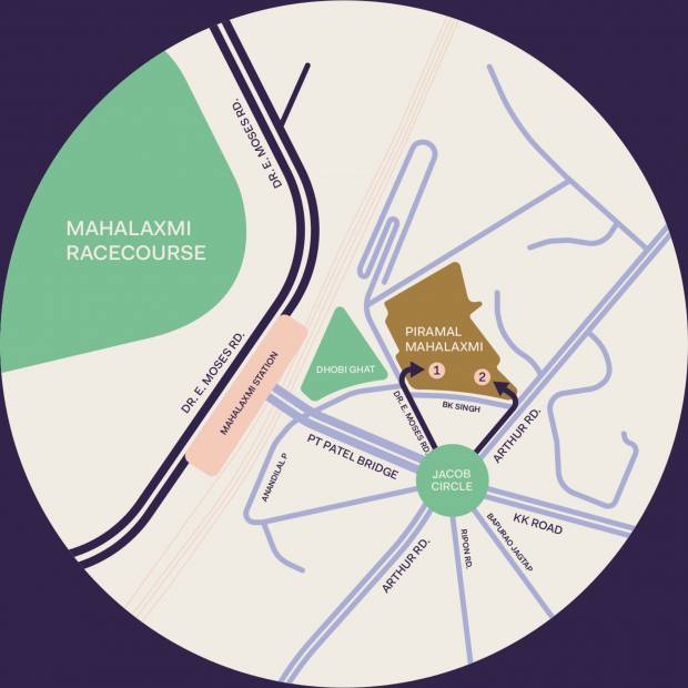 Images for Location Plan of Piramal Mahalaxmi