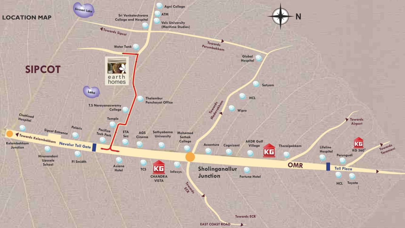 Images for Location Plan of KG Earth Homes Phase II