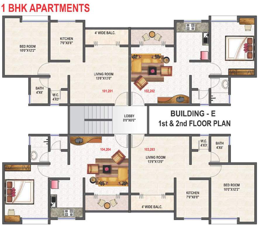 Images for Cluster Plan of OM Angel Hill Bldg E F N P