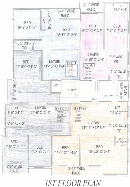 Images for Cluster Plan of Vinayak Plaza