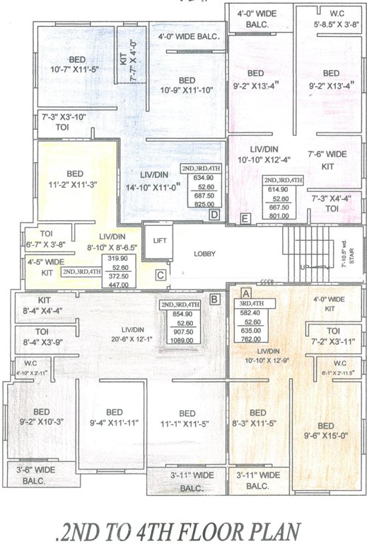 Images for Cluster Plan of Vinayak Plaza