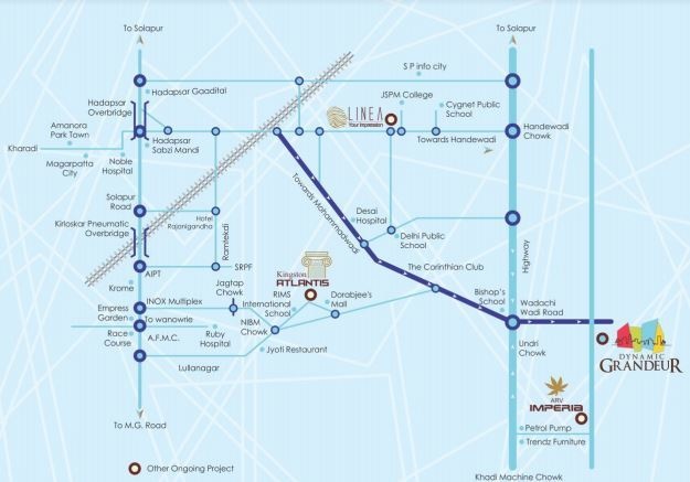  grandeur premium g Location Plan