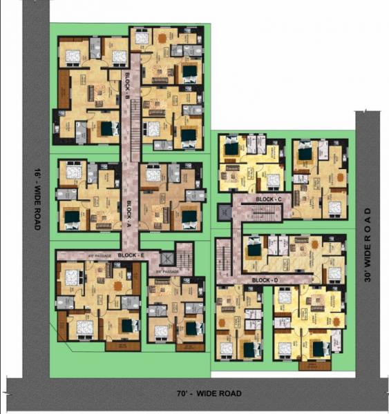 Images for Cluster Plan of Divya Dipti Divya Sakthi Enclave