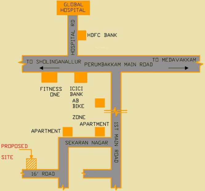Images for Location Plan of Divya Dipti Divya Sakthi Enclave