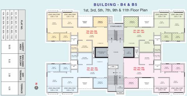 Images for Cluster Plan of Kumar Princeville B4 And B5