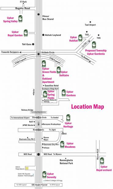 Images for Location Plan of Upkar Royal Garden Plots Sector 2