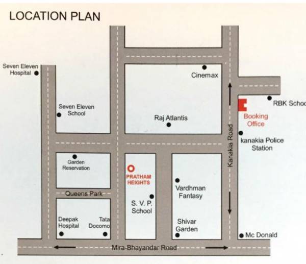  heights Location Plan