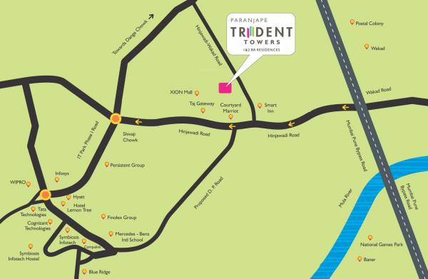 Images for Location Plan of Paranjape Trident C D