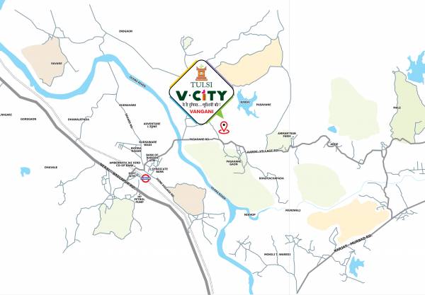  tulsi-v-city-phase-i Location Plan