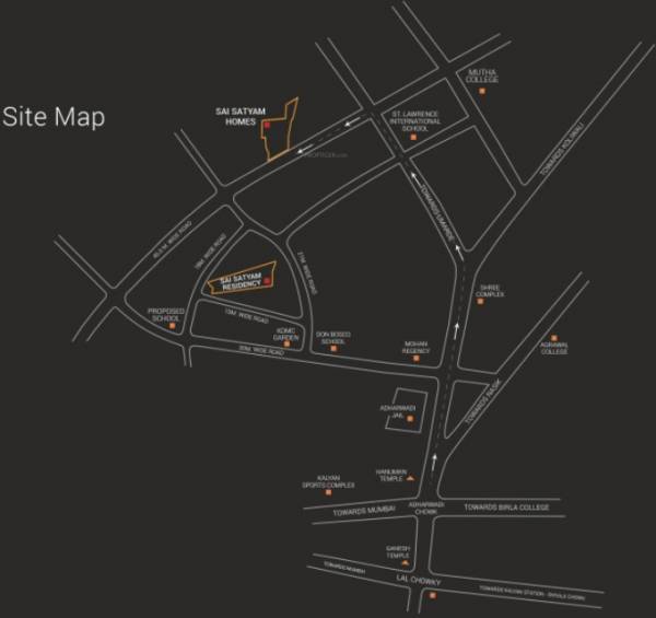 Images for Location Plan of Sai Satyam Residency