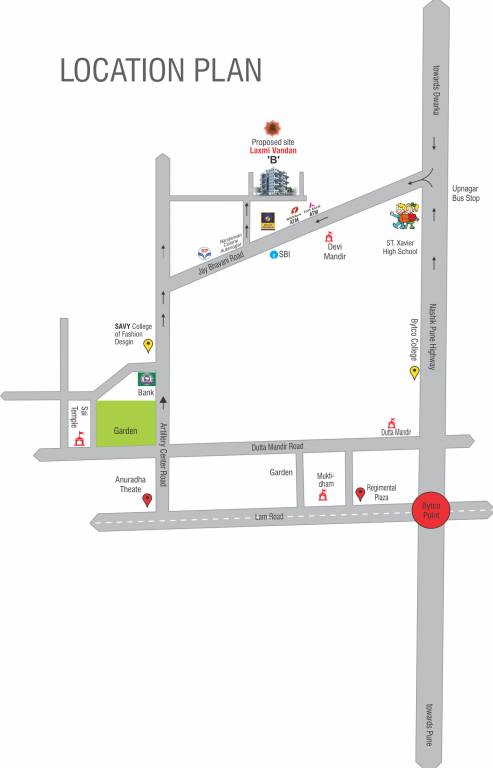 Images for Location Plan of Rishi Laxmi Vandan Apartment