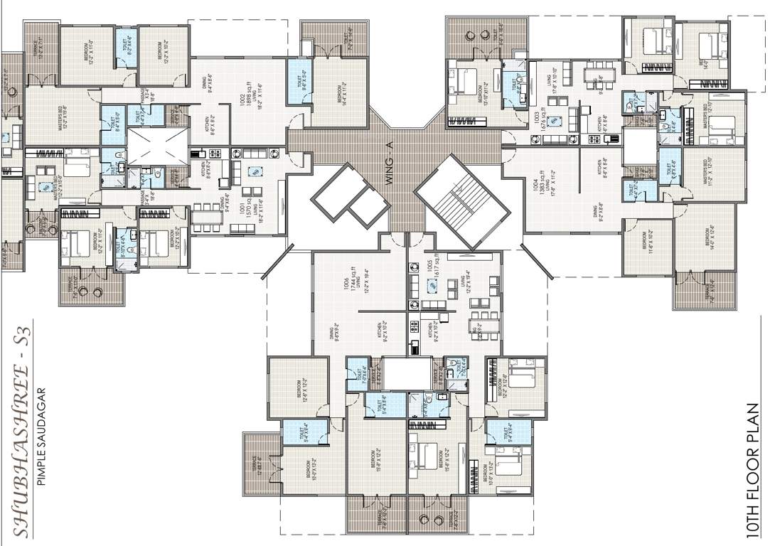  s3 lifestyle building a to f Building A B Cluster Plan