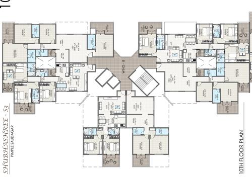  s3-lifestyle-building-a-to-f Building A-B Cluster Plan