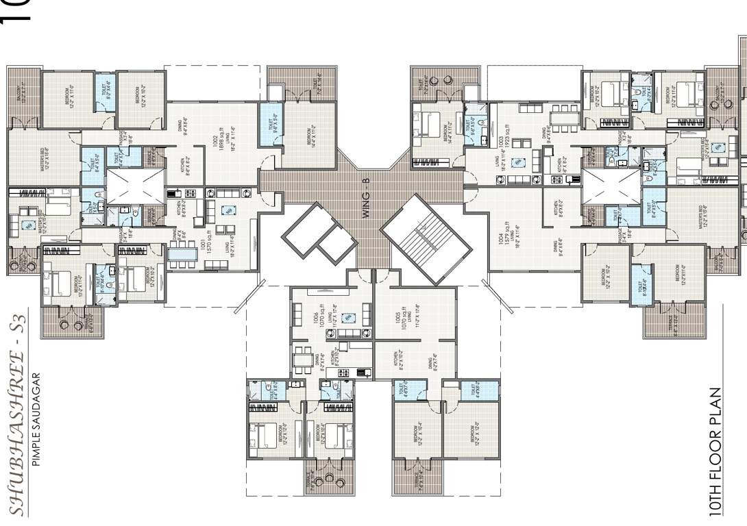  s3 lifestyle building a to f Building A B Cluster Plan