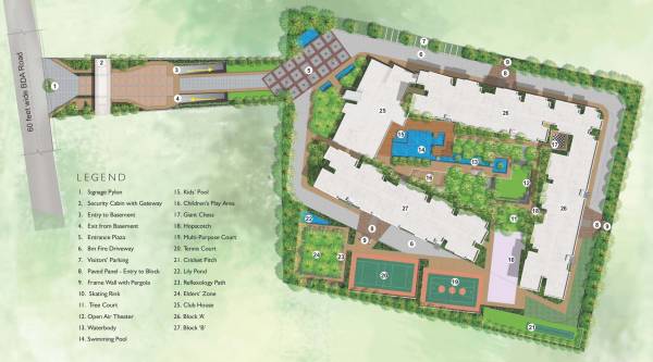 Images for Master Plan of SLV Central Park