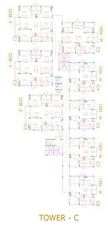  asbl lake side Images for Cluster Plan of Ashoka Lake Side