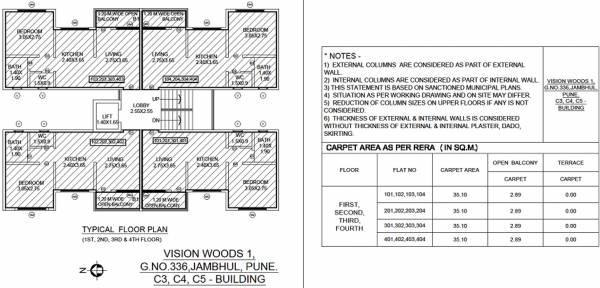Images for Cluster Plan of Siddhivinayak Vision Woods 1 Phase III