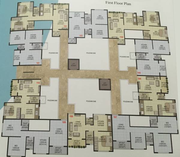 Images for Cluster Plan of Pranav Garden Phase 2