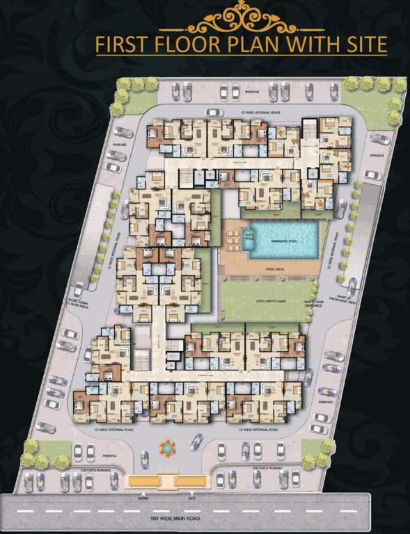  grand golden bells Images for Cluster Plan of Sri Ganraj Grand Golden Bells