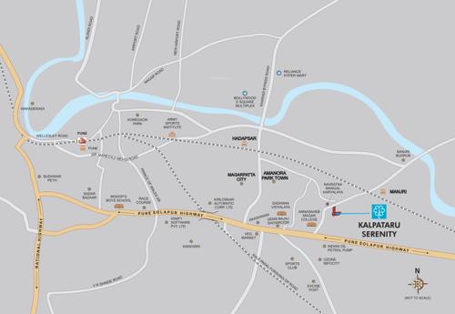 Images for Location Plan of Kalpataru Serenity Bldg 2