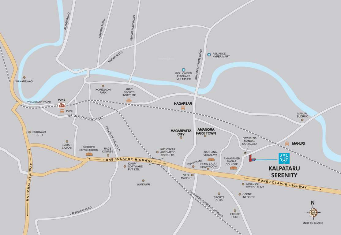 Images for Location Plan of Kalpataru Serenity Bldg 2